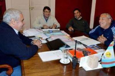 Encuentro entre R�os y Bassi antes del Congreso Justicialista