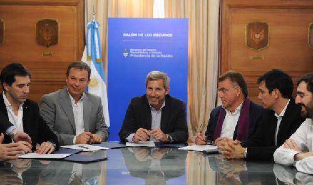 Frigerio y Cascallares acordaron reactivar la construcci�n viviendas