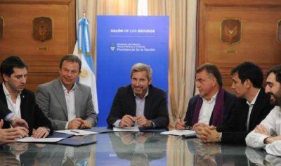 Frigerio y Cascallares acordaron reactivar la construcci�n viviendas