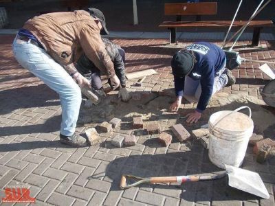 El Municipio arregl� los pozos de la peatonal
