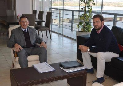 El ministro Tomasevich se reuni� con el intendente Ponce