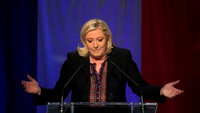 Marine Le Pen celebr� el resultado y exigi� refer�ndum en Francia