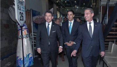 El embajador de EE.UU. manifest� a Arcioni el inter�s de empresas norteamericanas en Chubut