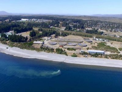 Odarda inform� que se asignaron m�s recursos a la obra de saneamiento del Nahuel Huapi