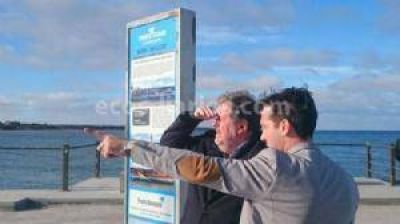 El ministro Elustondo destac� la importancia de Puerto Quequ�n