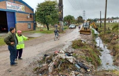 El municipio inform� que el escurrimiento del agua fue �ptimo
