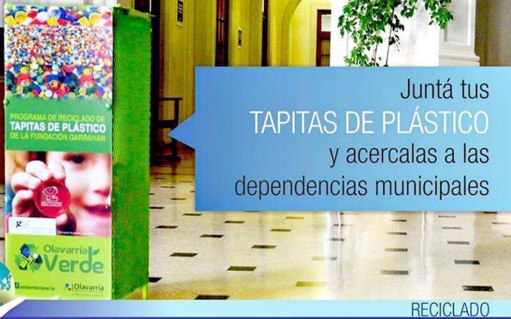 Plan Olavarr�a Verde: campa�a de recolecci�n de tapitas pl�sticas