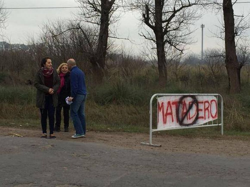 Ducot� rechaz� la instalaci�n del matadero en Jos� C Paz