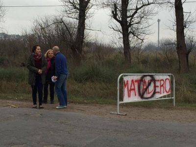 Ducot� rechaz� la instalaci�n del matadero en Jos� C Paz