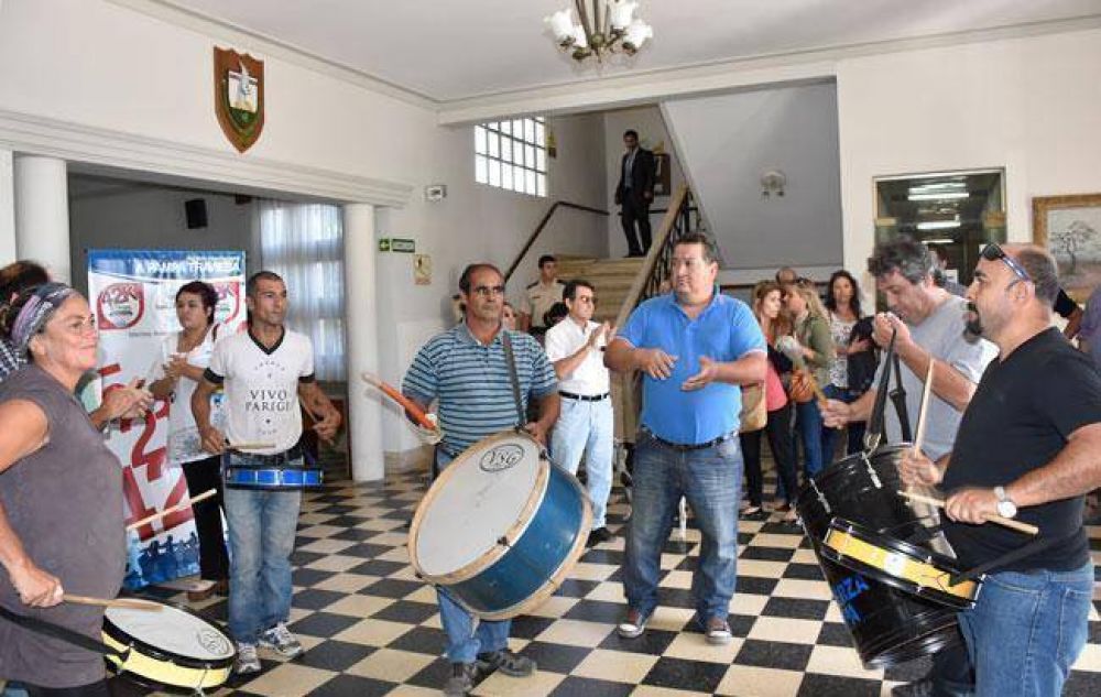 Asamblea del SOEM por el pago desdoblado de sueldo y aguinaldo