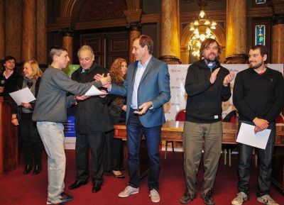 Garro y el Padre `Pepe� presentaron el 1er. Congreso Municipal al Abordaje Territorial de Adicciones