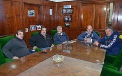 Zurro se reuni� con directivos de la Liga Pehuajense de F�tbol