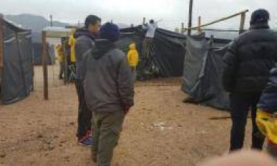 La otra cara del fr�o y la nieve. Familias asistidas y otras evacuadas