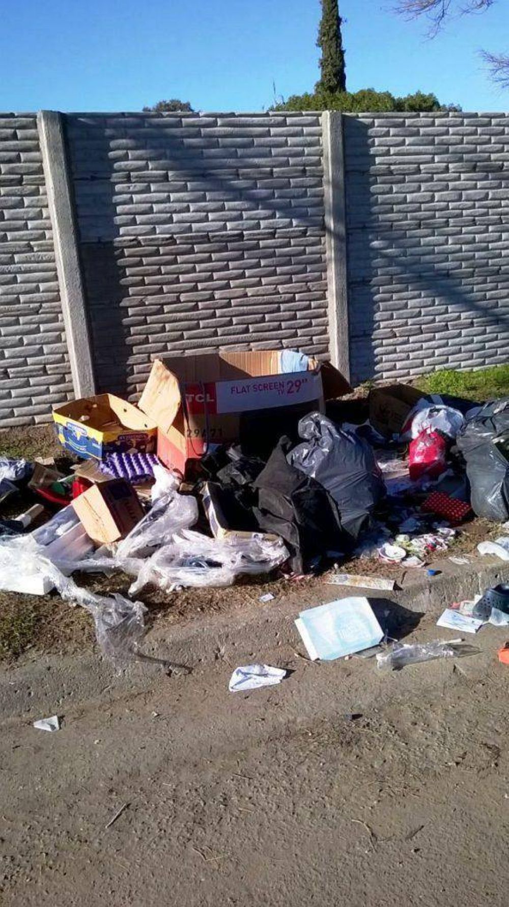 Residuos en la v�a p�blica: pese a las notificaciones, hay vecinos que siguen sin entender