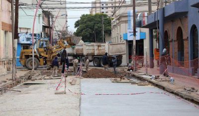 Culmina esta semana la obra del desag�e pluvial Alsina