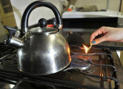 Admiten baja presi�n en el suministro de gas