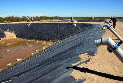 Despu�s de un a�o retoman la obra de cloacas en Santa Rosa