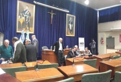 Fracaso possista: Se cay� la sesi�n por SISTE en el HCD de San Isidro