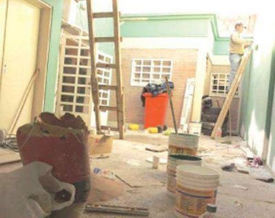 Avanza la remodelaci�n del Centro Primario de Salud del Barrio Rucci