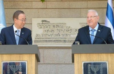 Presidente israel� a secretario de ONU: �Haga lo que pueda para poner fin al dolor� por rehenes en Gaza