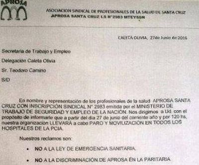 APROSA rechaza el resultado de paritaria y define nuevas acciones