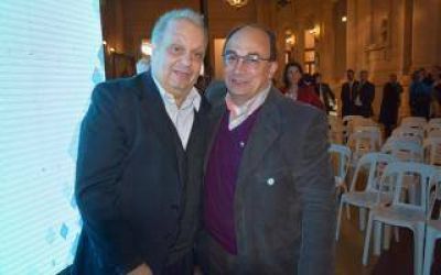 Saladillo: El Intendente Salom�n se reuni� con Hern�n Lombardi