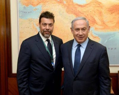 El empresario argentino Dar�o Werthein se reuni� con el primer ministro Binyamin Netanyahu