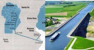 Canal navegable entre C�rdoba y Buenos Aires: el proyecto lleg� a las autoridades nacionales