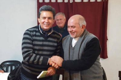 Plan Belgrano: exposici�n de Zimmermann ante Monse�or Dus y Justicia y Paz