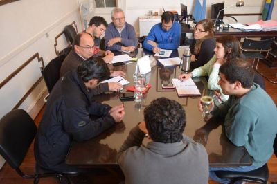 El Intendente y el equipo de Obras P�blicas consideraron proyectos de obras para el partido de Saladillo