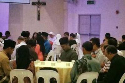 Iftar de Ramad�n en una catedral en Malasia