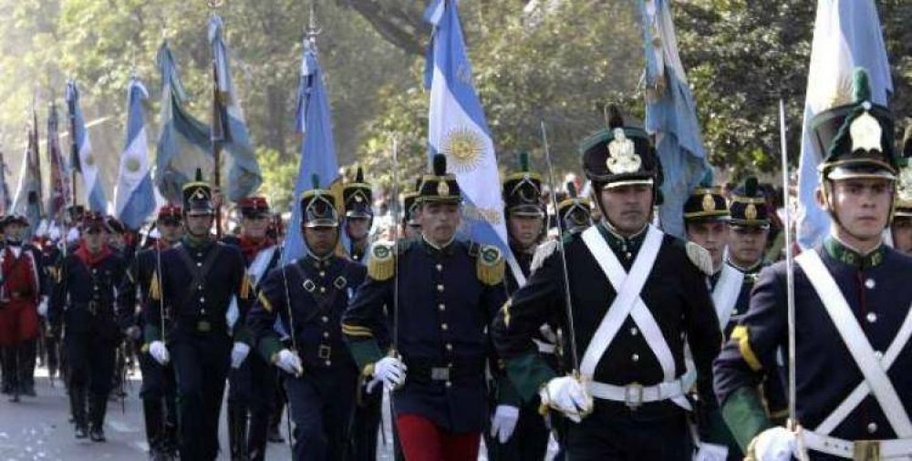 Un gran desfile c�vico-militar tendr� lugar el 9 de julio