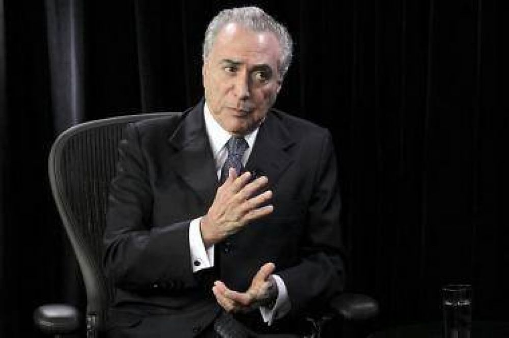 Temer anunci� un aumento en el plan social que fue bandera de Lula y Dilma