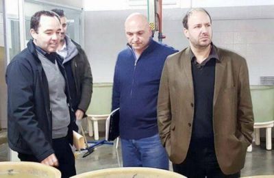 Concejales massistas en reuni�n de trabajo con autoridades del Inidep