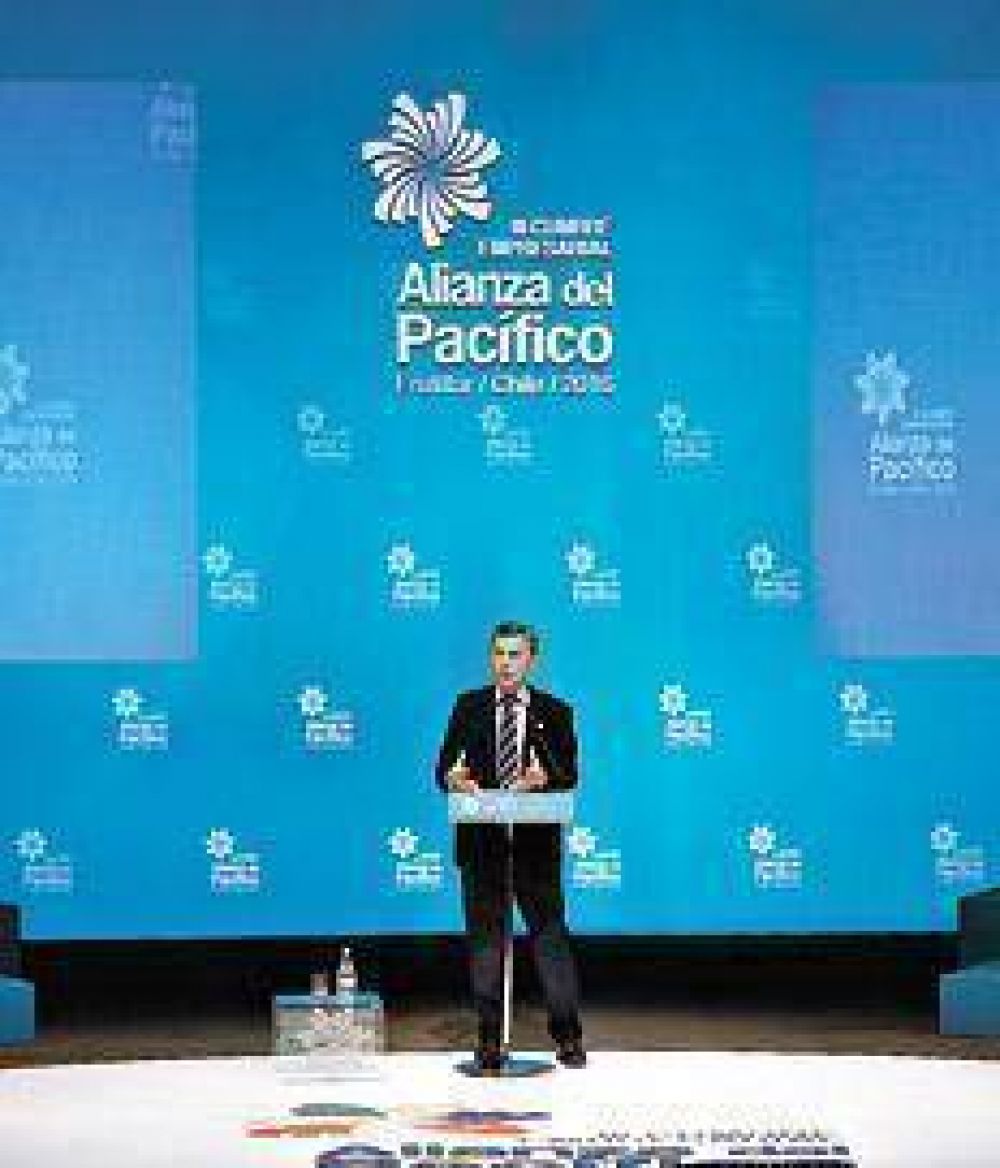 Macri empuja el Mercosur hacia el Pacfico