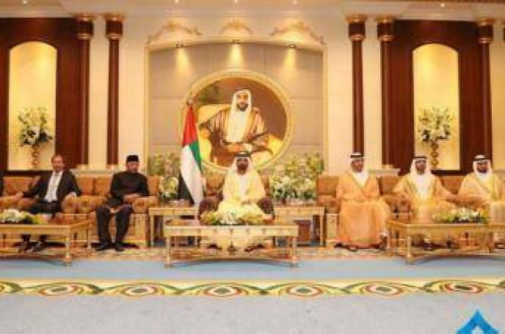El embajador de Argentina en Emiratos rabes presenta sus credenciales