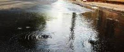 Se rompieron dos ca�os y habr� menos presi�n de agua por algunas horas