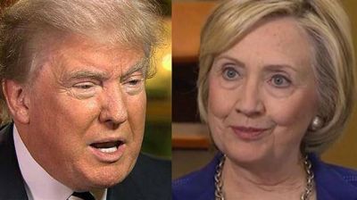  Empate virtual entre Hillary Clinton y Donald Trump en la carrera presidencial