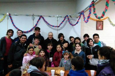 Obispo cumpli� con visita pastoral a la parroquia San Benedetto M�rtir