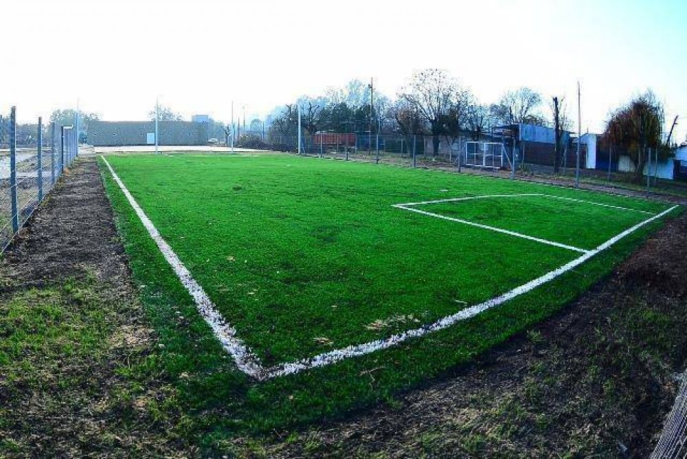 La Municipalidad de Escobar avanza con las obras en el polideportivo de Matheu