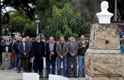 Juan Manuel Urtubey le rindi� un homenaje al General Per�n