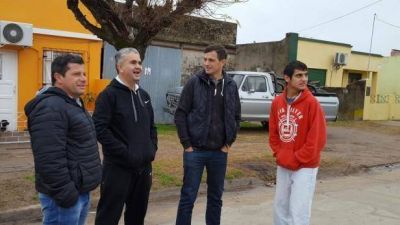 El Intendente visit� el Hogar San Francisco de As�s en Villa Diamante