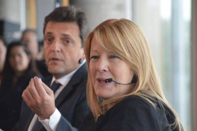 En un gesto de acercamiento Massa y Stolbizer debatieron en Mar del Plata