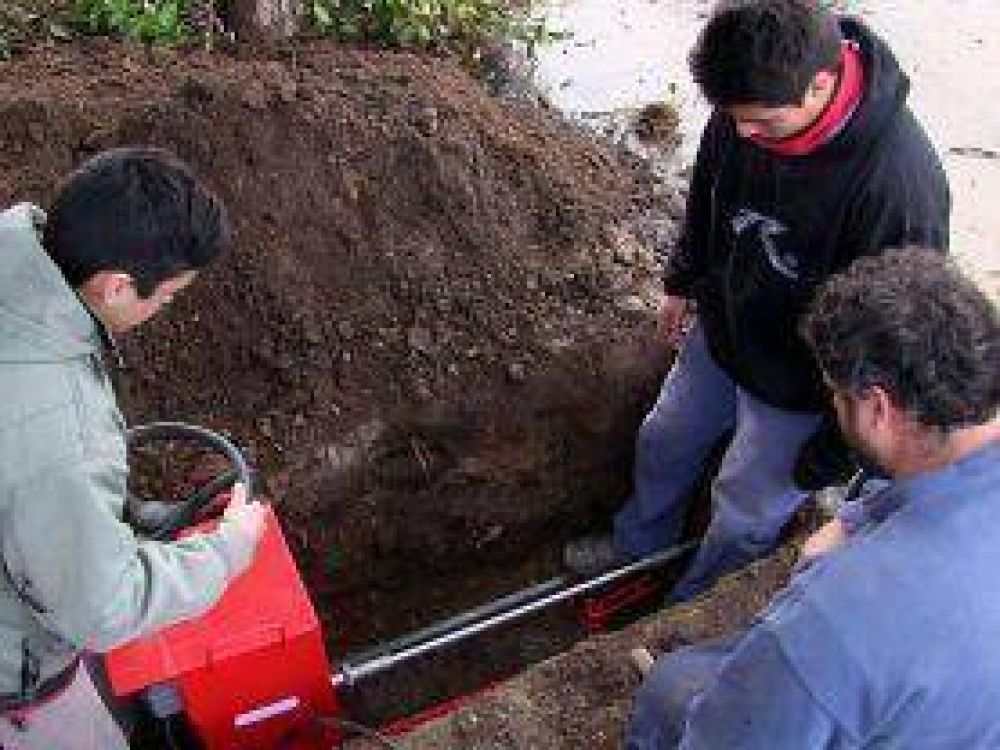 Obras Sanitarias puso en funcionamiento la tunelera