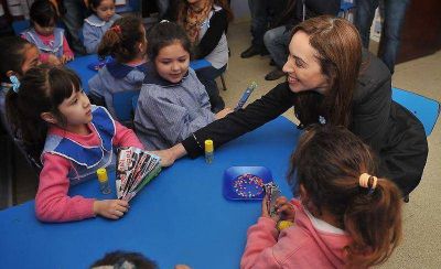 Vidal y Garro anunciaron la construcci�n de cinco nuevos jardines maternales en La Plata