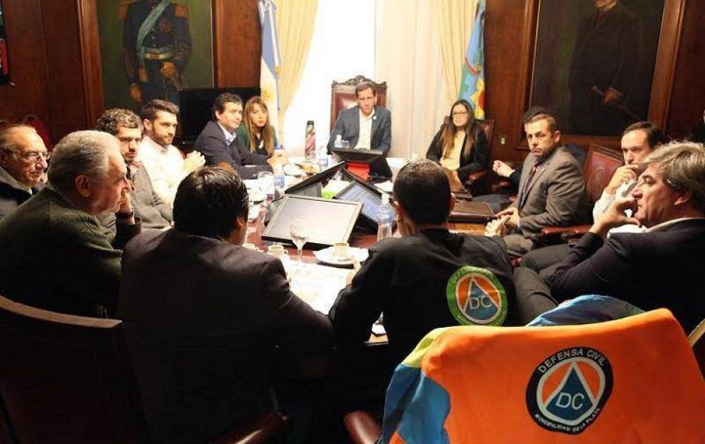Por las intensas lluvias, Garro asegur� que la comuna 