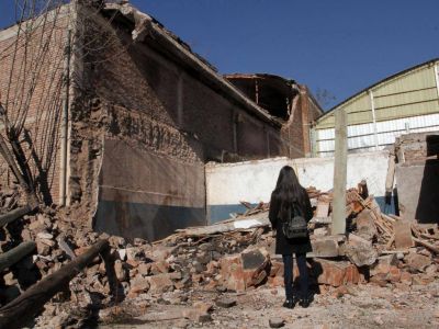 Para evitar m�s derrumbes, Unicipio pedir� ayuda a la Naci�n