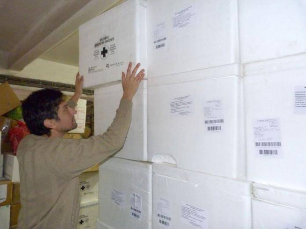 Se recibieron 10.000 nuevas dosis de vacunas contra la gripe