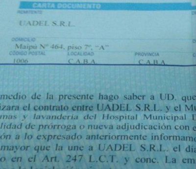 Servicio de limpieza en Hospital: discuten pase a planta e indemnizaciones