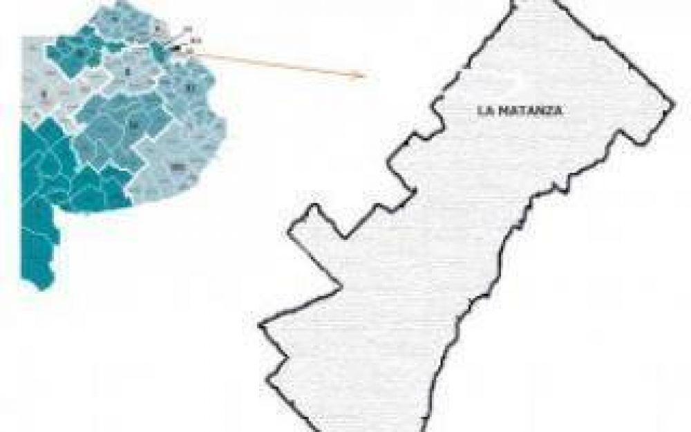 Reaparece el proyecto para dividir a La Matanza en cuatro municipios
